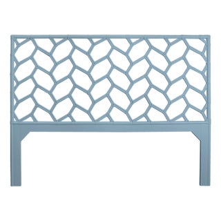 Silas Headboard King - Pool Blue For Sale