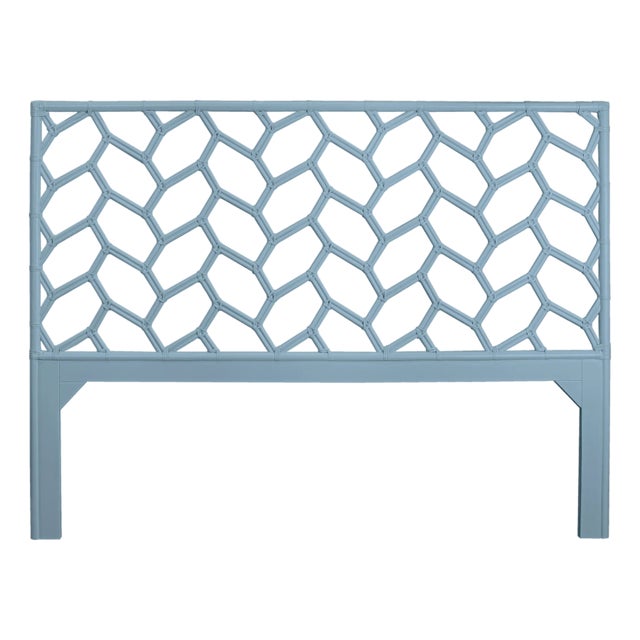 Silas Headboard King - Pool Blue For Sale