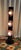 Mid-Century Modern 1970s Modeline of California Sculptural Carved Walnut Totem Floor Lamp For Sale - Image 3 of 8