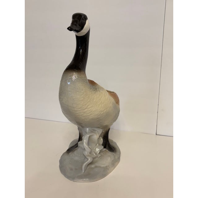Mid-Century Modern Vintage Canada Goose Planter For Sale - Image 3 of 5