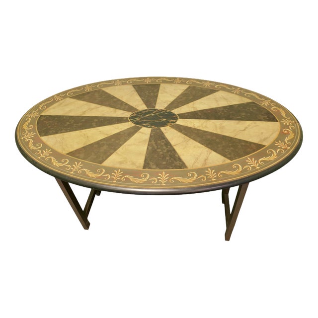 Marble Dining Table, 1980 For Sale