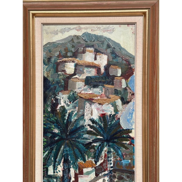Bertil Wahlberg, Southern Village, 1950s, Oil on Panel, Framed For Sale - Image 16 of 18