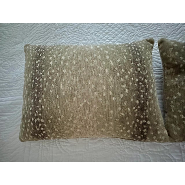 Rectangle Lee Industries Antelope Pillows- A Pair For Sale - Image 4 of 6