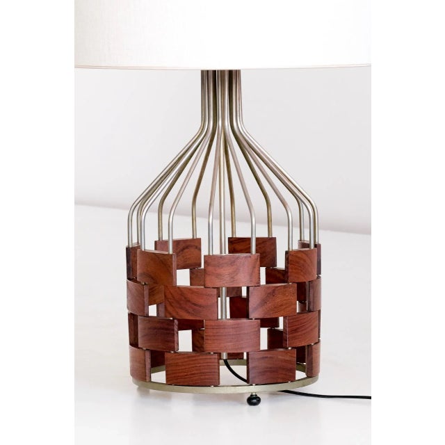 Mid-Century Modern Large Table Lamp by Maurizio Tempestini for Casey Fantin, 1961 For Sale - Image 3 of 6