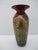 Hand blown studio art glass vase by celebrated American glass artist, Michael Nourot (1949 -2015) from the Nourot Art...