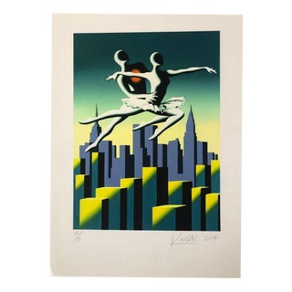 Mark Kostabi, Top Floor Terpsichore, 2014, Print For Sale