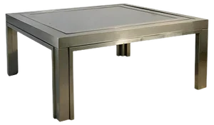 French Coffee Table by Giacomo Sinpoli for Mercier Frères, 1970s