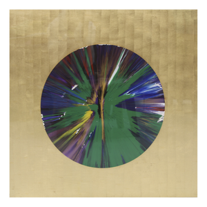 Damien Hirst, Dot Spin Painting, 2009, Acrylic Artwork