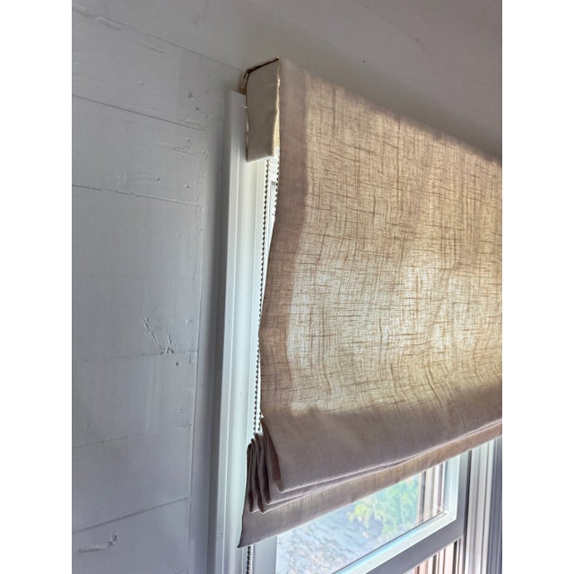 The Shade Store Roman Shades - Set of 4 For Sale - Image 6 of 8