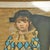 Vintage canvas print reproduction, Picasso 'Paulo Dressed as Harlequin'
