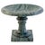 A fine Italian tazza centerpiece or pedestal bowl of figured green marble from the 19th century, featuring a Neoclassical...