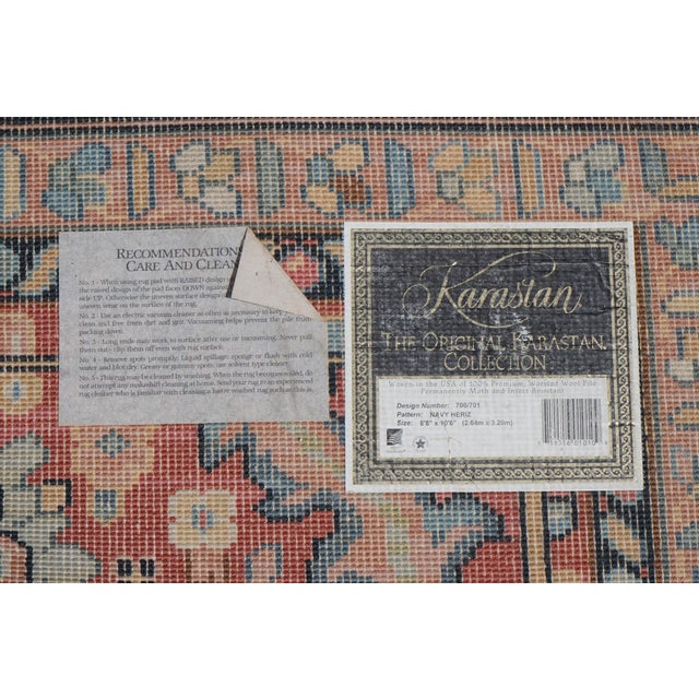 Karastan Approx. 8x10 Pattern 701 Room Size Rug For Sale - Image 9 of 9