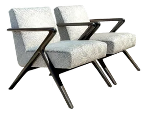 Vintage Holly Hunt “Capri” Lounge Chairs