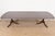 Baker Furniture Style Georgian Banded Mahogany Double Pedestal Extension Dining Table, Newly Refinished For Sale - Image 12 of 12