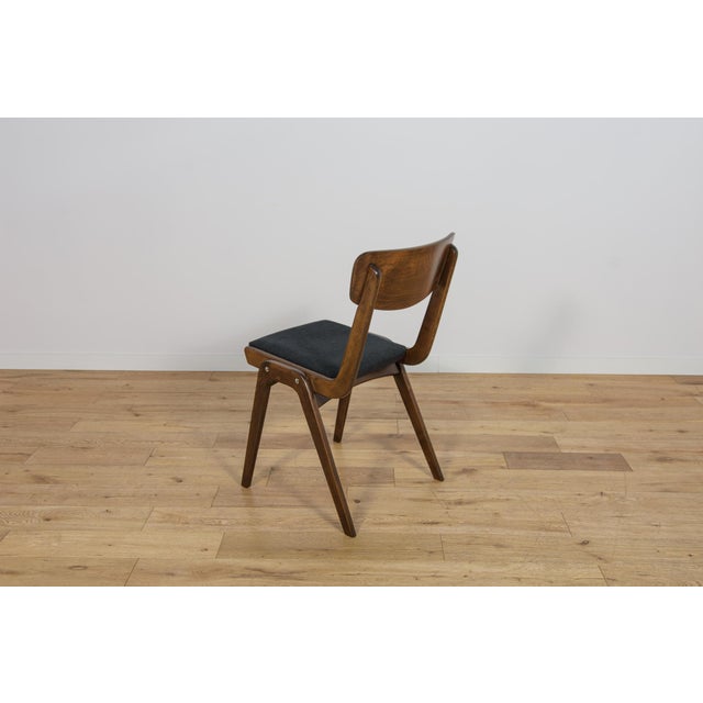 Boomerang Dining Chairs from Gościcńskie Furniture Fabryki, 1960s, Poland, Set of 6 For Sale - Image 10 of 18