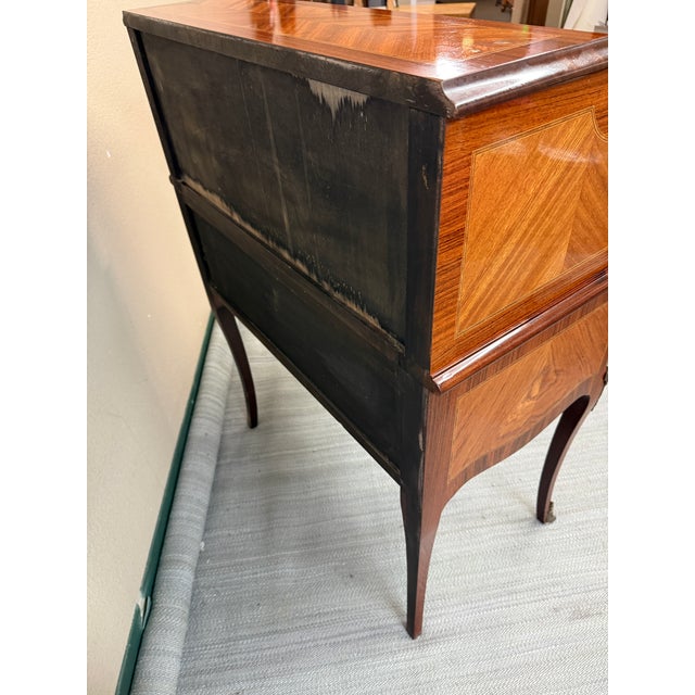 Louis XV Style Roll Top Writing Desk For Sale - Image 10 of 12