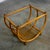 Mid-20th Century MCM Coastal Style Side or End Table With Bent Rattan Base and Rectangle Glass Top For Sale - Image 16 of 18