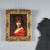 Oil on canvas. The work features a half-length close-up of a female figure, corresponding to the red-haired model...