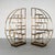 Custom Macassar Ebony and Brass Demi Lune Room Divider For Sale - Image 14 of 18