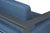 Sardinia Aluminum Frame Outdoor 74" Love Seat / Sofa - Blue Cushions For Sale - Image 4 of 14
