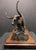 2010s Anton Arkhipov "Longhorn" Buffalo Bronze Sculpture Hand Signed Make an Offer For Sale - Image 5 of 15