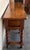 Early 20th Large Carved Walnut Console Table With Two Drawers For Sale - Image 9 of 10