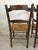 Rustic Straw Chairs, Set of 4 For Sale - Image 9 of 18