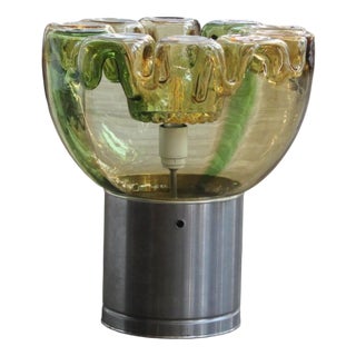 Flower Table Lamp by Toni Zuccheri for VeArt, 1960s For Sale