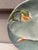 Art Nouveau Majolica Water Lily Asparagus Plate Saint Clement Circa 1900 For Sale - Image 3 of 5