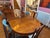 Antique Solid Wood Dining Table – Seats 10–12 | Custom 48” Leaf For Sale - Image 15 of 15