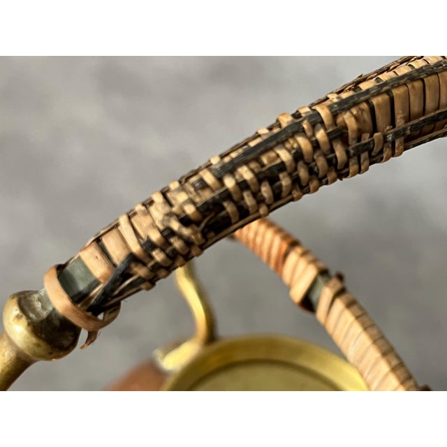 1900s French Samovar Art Nouveau in Copper and Brass Liberty Style Jugendstil For Sale - Image 4 of 11