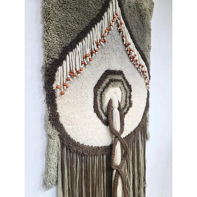 1970s Vintage Wall Tapestry, 1970s For Sale - Image 5 of 6