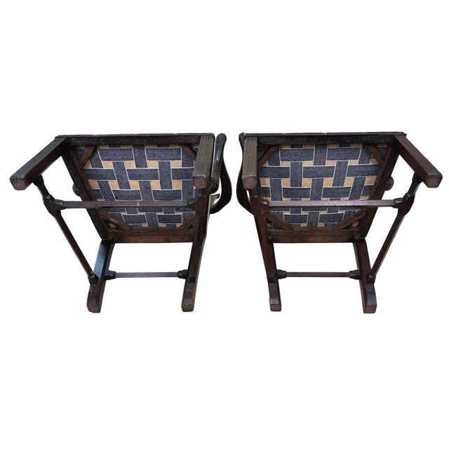 18th Century Chippendale Mahogany Carver Armchairs, 1760, Set of 2 For Sale - Image 3 of 17