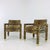 Leopard Parsons Chairs With Brass Sabots, Custom - A Pair For Sale - Image 11 of 12