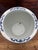 Mid 20th Century Mid to Late Twentieth Century Large Vintage Chinese Blue & White Porcelain Floral Fishbowl Planter Jardinière For Sale - Image 5 of 10