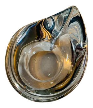 Orrefors Teardrop Crystal Votive Holder