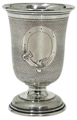 German Silver Goblet by Theodor Julius Gunther, 1886-1906