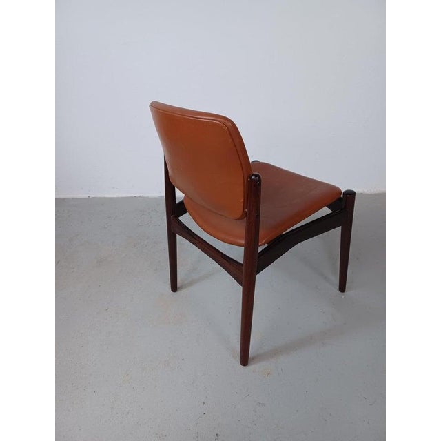 Rosewood Dining Chairs by Erik Buck, Customizable Reupholstery, 1960s, Set of 4 For Sale - Image 9 of 12