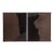 "Big Land" Abstract Leather Landscape Diptych Artwork For Sale