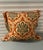 Set of 3 Damask Throw Pillows For Sale - Image 4 of 5