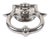 Large Nickel Door or Furniture Handle For Sale