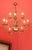 Flemish White Metal 2-Tiered Chandelier For Sale - Image 3 of 5
