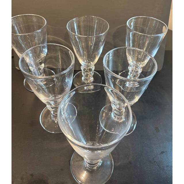 Set of 6 Hartland Water Glasses by Simon Pearce. The Hartland’s signature globe-and-collar design, brought to the table...