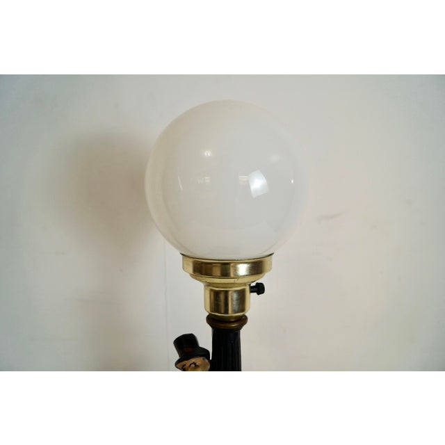 Black 1950’s Mid-Century Charlie Chaplin Bar Table Lamp For Sale - Image 8 of 12