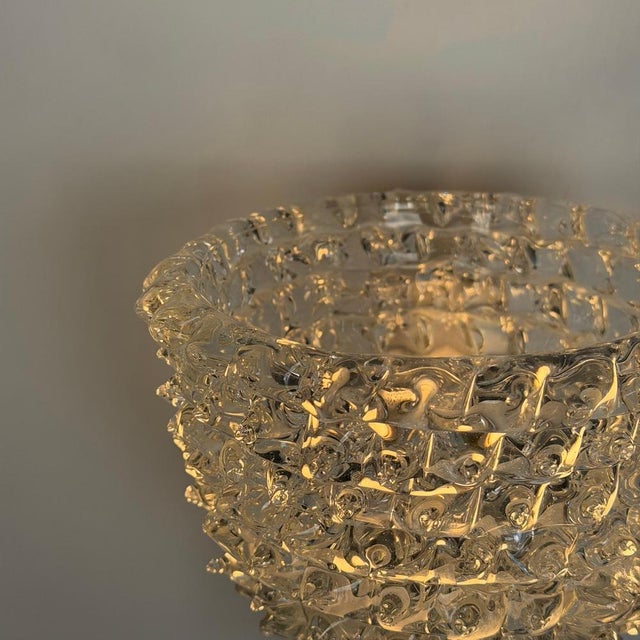 Rostrato Glass Wall Sconces by Ercole Barovier for Barovier & Toso, 1940s, Set of 2 For Sale - Image 13 of 17