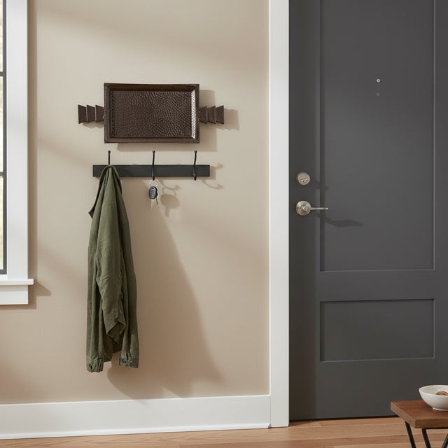 Calder Silver Tray Wall Decor For Sale - Image 10 of 11