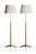 Mid-Century Modern Mid-Century Modern G-34 Floor Lamps by Alf Svensson for Bergboms, 1950s, Set of 2 For Sale - Image 3 of 7