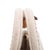 Animal Skin Prada Jardinière Natural Cotton Canvas Leather Trim Mini Handbag For Sale - Image 7 of 13