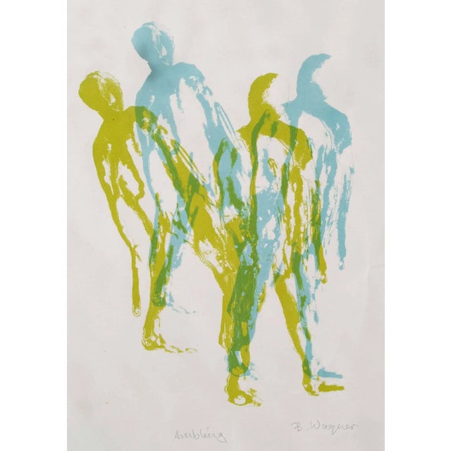 Barbara Wagner's love of figurative representation is what makes this silkscreen print so typical of her work. A super...