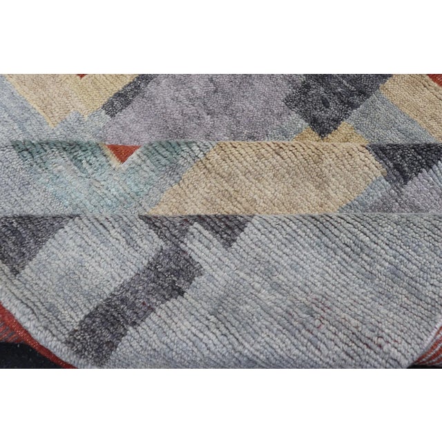 Scandinavian Piled Wool Rug by Keivan Woven Arts, 10'2" X 13'11" For Sale - Image 9 of 10